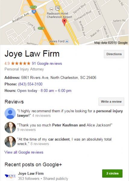 local search law firm marketing